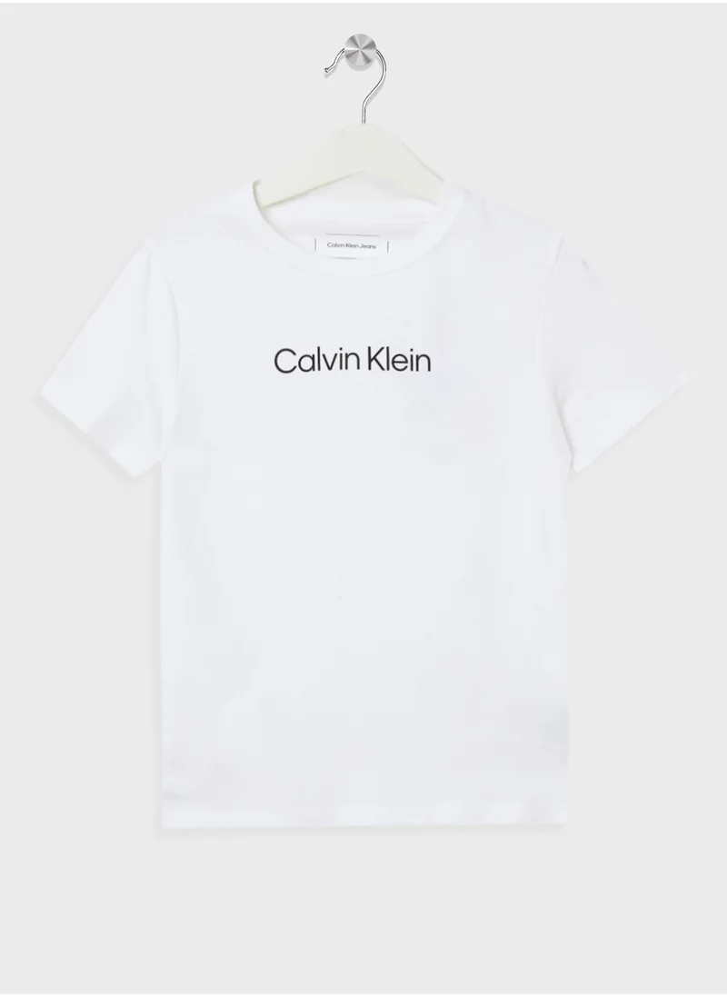 Calvin Klein Jeans Kids Graphic Logo T-Shirt
