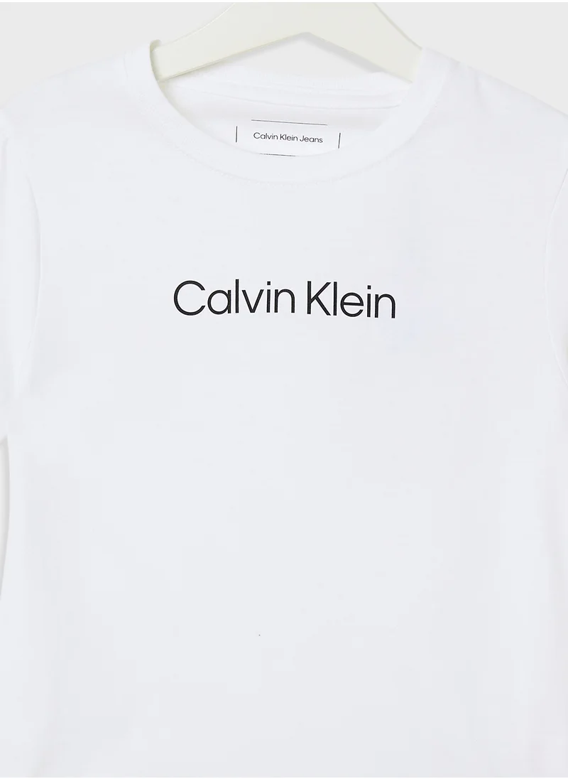 Calvin Klein Jeans Kids Graphic Logo T-Shirt