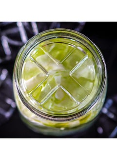 Trademark Innovations Trademark Innovations Glass Fermentation Pickling Jar Weights, Cross Grip Style (Set of 6)  - Image 5
