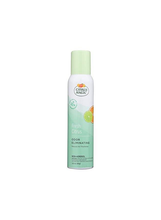 Citrus Magic Natural Odor Eliminating Air Freshener Spray, Fresh Citrus, 3-Ounce