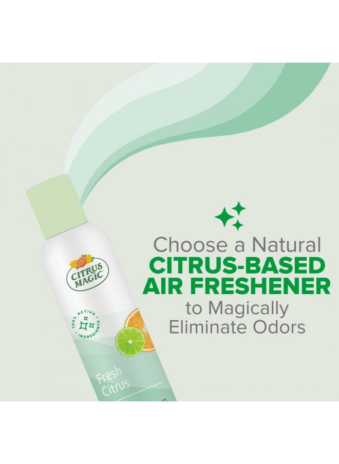 Citrus Magic Natural Odor Eliminating Air Freshener Spray, Fresh Citrus, 3-Ounce