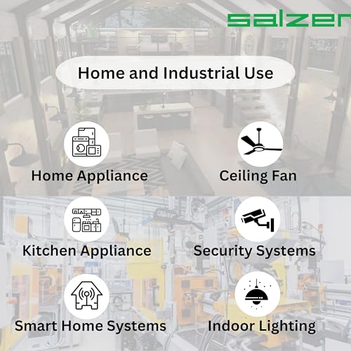Salzer Flame Retardant Building Wire 4 Sq/mm – 99.997% ETP Pure Copper, 1100 V PVC Insulation, ISI Certified – 90 M Coil (Black) - Image 4
