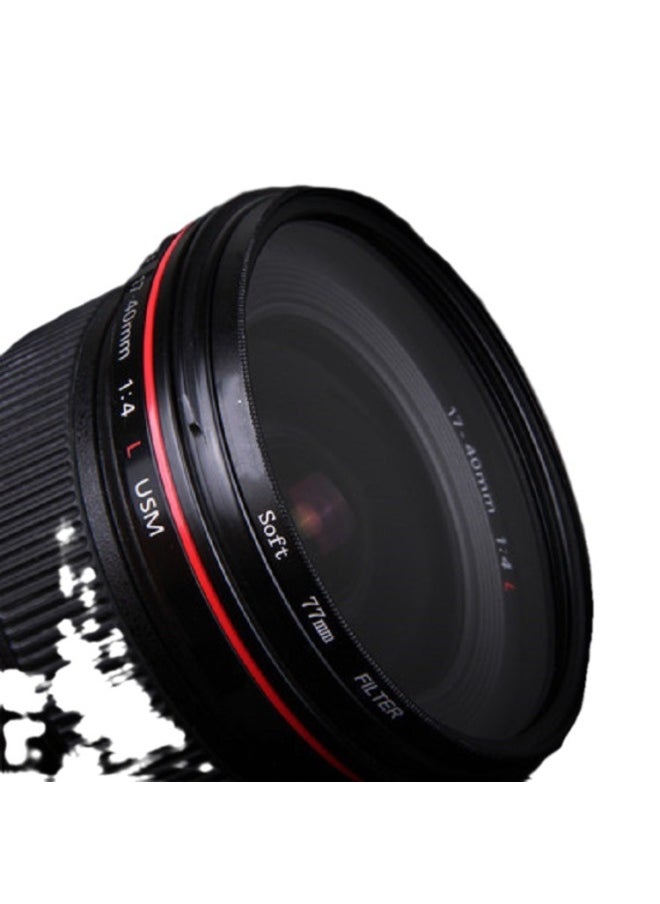 Generic - Spot Supply Soft Hazy Mirror 82mm Soft Focus Mirror Soft Mirror Portrait Shooting For Canon Nikon-Color:112mm - Image 1