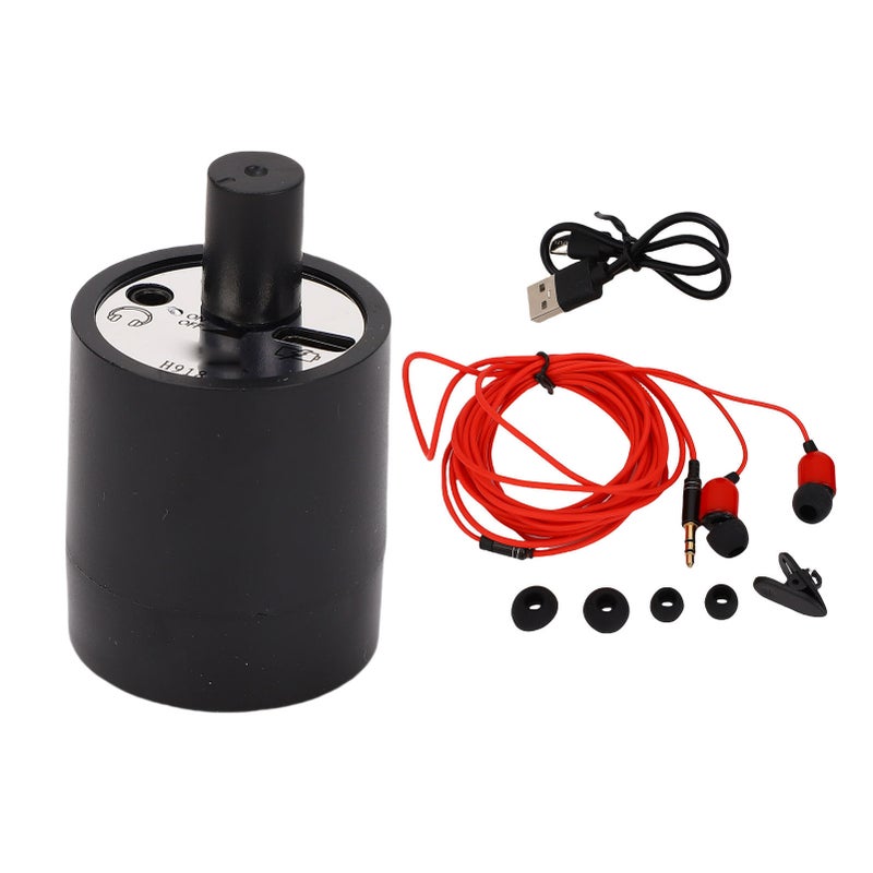 Voice Listen Detector Amplifier High Strength Through Wall Microphone Small Pipe Water Oil Leakage Detector Clear Sound - Image 1