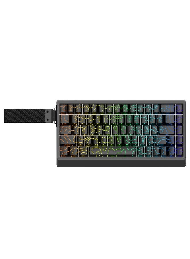 IROK ND68PRO 68 Keys Wired Magnetic Switch Keyboard, 0.001MM RT Accuracy, 8KHZ Polling Rate/Latency As 0.08MS/256KHZ Single Key Scan Rate/ARGB，Hot Swappable,Gasket Structure Gaming Keyboard(Black) - Image 1