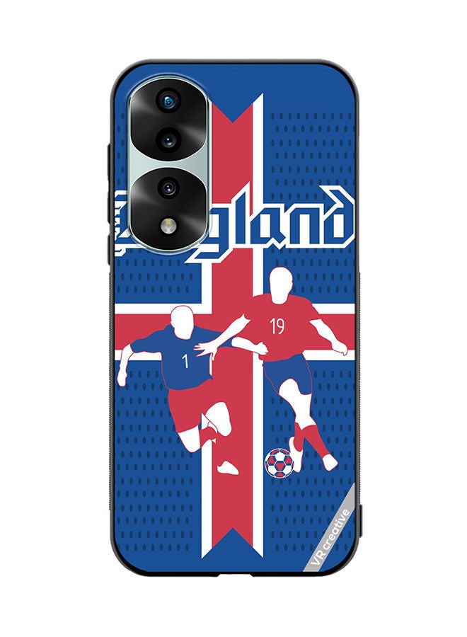 VR CREATIVE Protective Case Cover For Honor 70 Pro Sports Soccer Football England Design Multicolour - Image 1