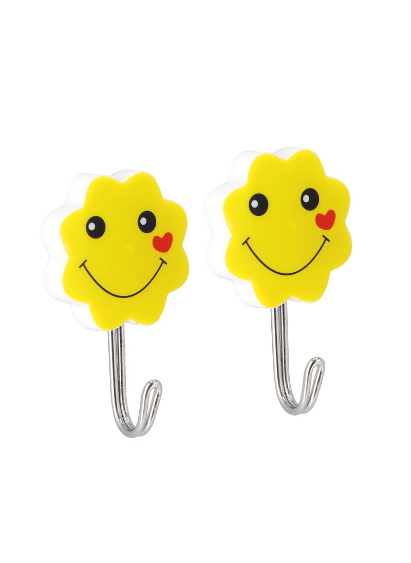 DELCASA DelCasa 2 Pcs  smile Clip Hook DC2034  - Image 1