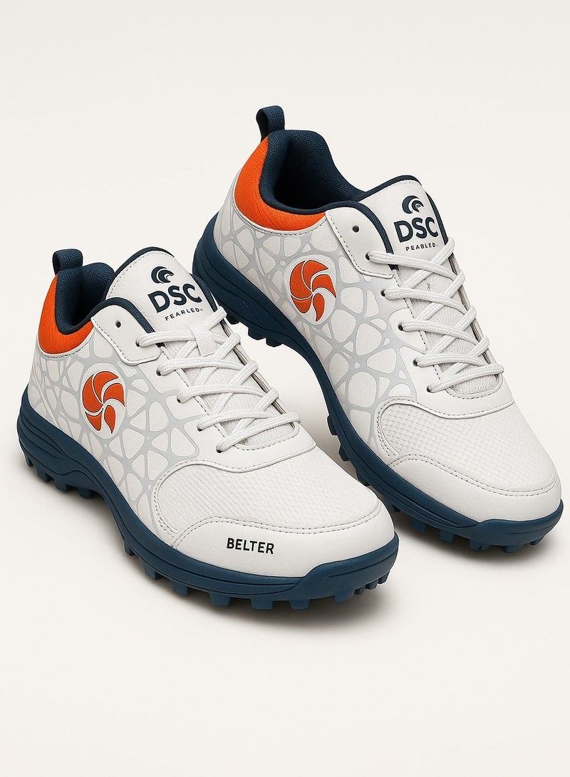 DSC Belter Cricket Shoes | For Mens & Boys | Material: Mesh | Super Lightweight & Comfortable Cricket Shoes | Superior Grip - Image 2