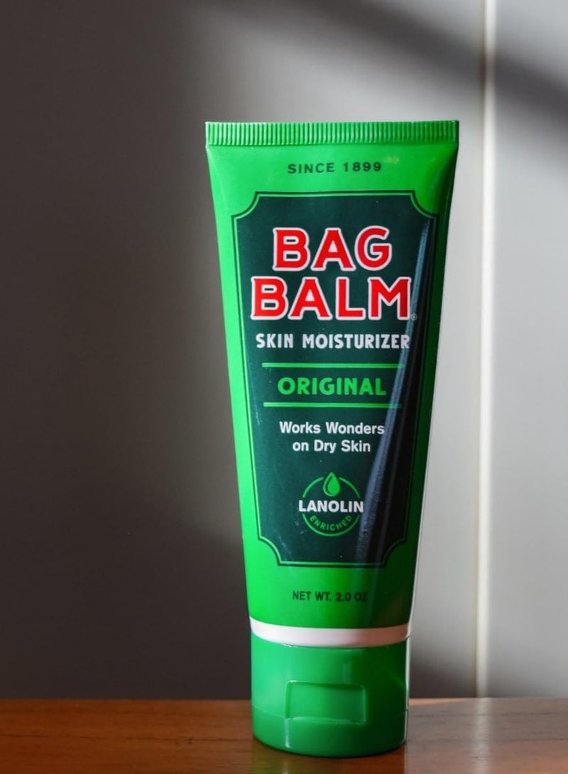 Bag Balm Bag Balm Vermont's Original Hand Moisturizer, Hand Balm for Dry Skin, Cracked Hands, Heels & Dry Hands Treatment, For Dogs and More Ointment, Dry Skin Lotion (2oz Tube (Pack of 2)) - Image 4