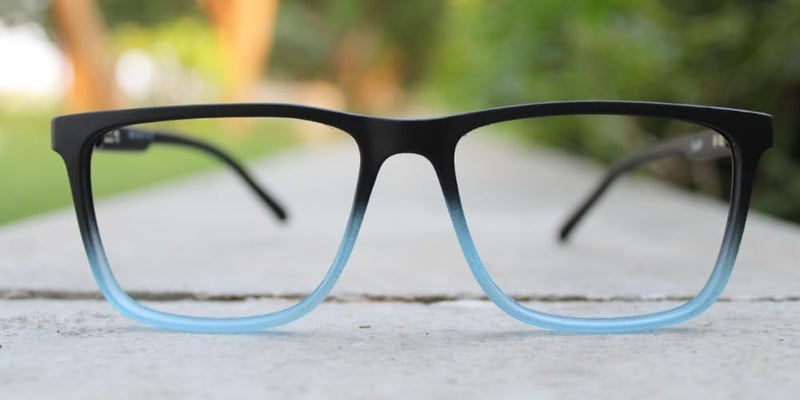 Lens+ Lensplus Square TR Full Rim Eyeglasses with Blue Cut Lightweight Unisex Eyewear for Men & Women | Stylish Computer & Daily Use Frame - Image 5