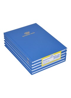 FIS FIS Manuscript Books 8 mm Single Ruled, (Pack of 5 Pcs x 96 Sheets) 2 Quire, Size A5 (148 X 210 Mm) - FSMNA52Q_5PC  - Image 1