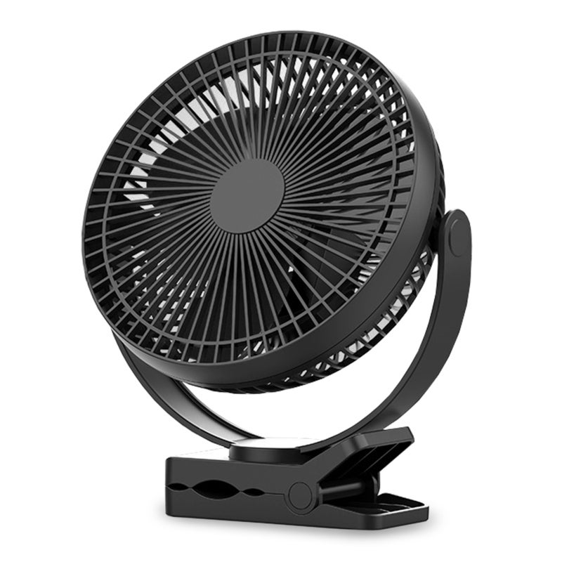 OPOLAR Portable Fan 10000mAh Rechargeable Battery 2-In-1 Design - 360° Rotation Clip Fan for Home Office Travel Camping - Image 1