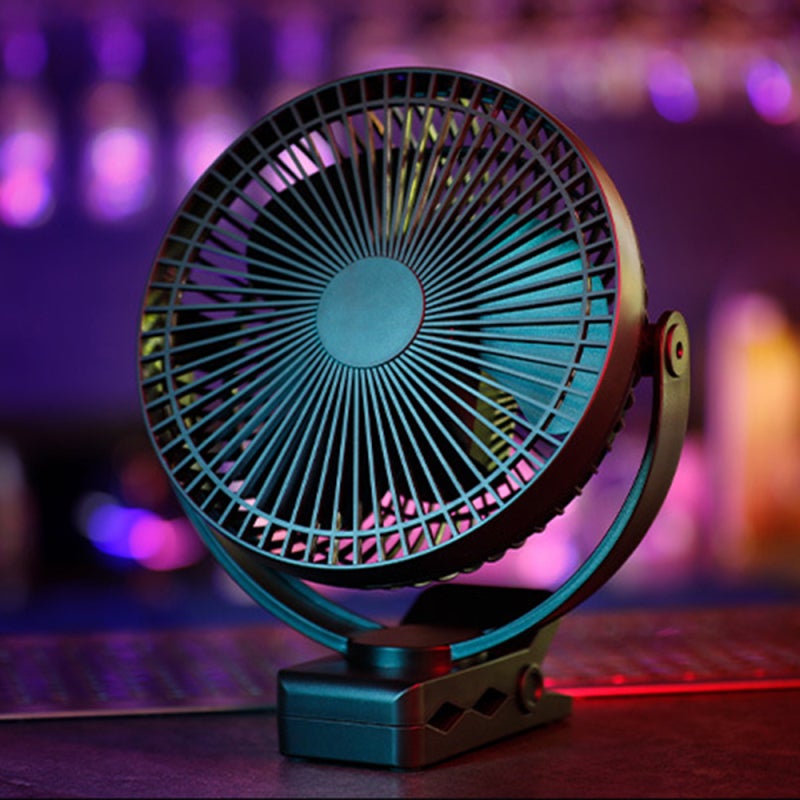 OPOLAR Portable Fan 10000mAh Rechargeable Battery 2-In-1 Design - 360° Rotation Clip Fan for Home Office Travel Camping - Image 4