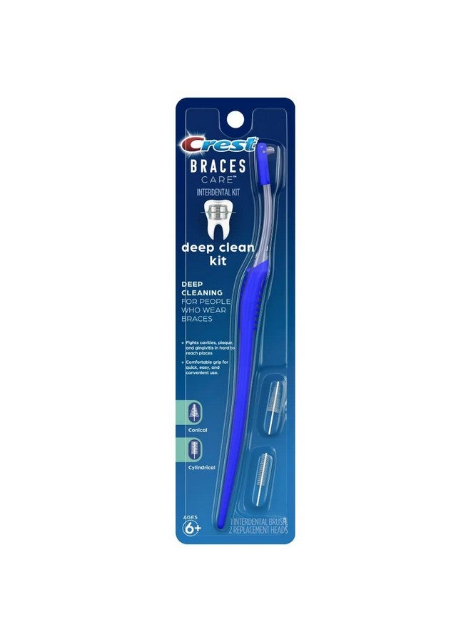 Crest Braces Care Deep Clean Kit with Interdental Toothbrush, 1 Count - Image 1