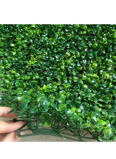 ماركة غير محددة FFD 5 قطعة عشب جدار صناعي للمنزل داخلي خارجي حديقة فيلا ديكور عشب صناعي جدار ديكور أخضر 40x60 سنتيمتر 2 قطعة  - Image 4