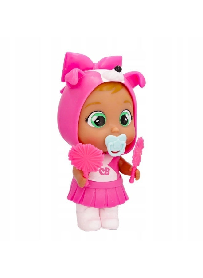 Cry Babies Magic Tears Roxy Talent Doll –Collectible Real Tears Mini Doll with Water Crying Function and Dressed in Her Cheerleader Outfit Talent, Perfect Gift Toy for Children - Image 3