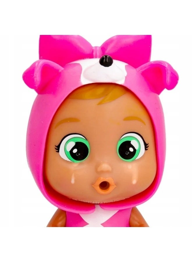 Cry Babies Magic Tears Roxy Talent Doll –Collectible Real Tears Mini Doll with Water Crying Function and Dressed in Her Cheerleader Outfit Talent, Perfect Gift Toy for Children - Image 2