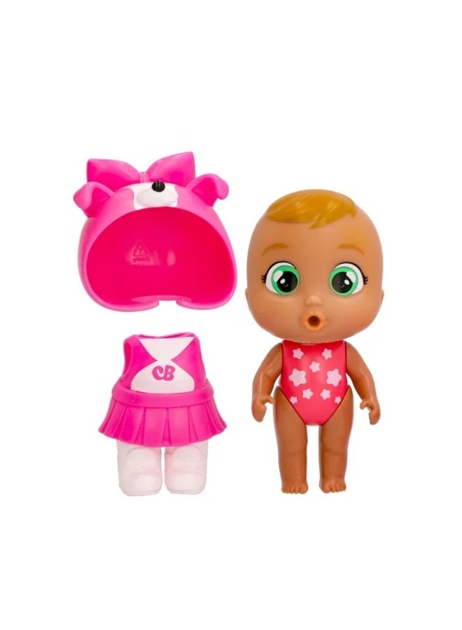 Cry Babies Magic Tears Roxy Talent Doll –Collectible Real Tears Mini Doll with Water Crying Function and Dressed in Her Cheerleader Outfit Talent, Perfect Gift Toy for Children - Image 4
