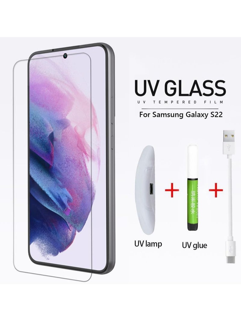 MIGOFAST Screen Protector for S23 UV Tempered Glass, Film HD Screen Saver, 9H Hardness, Bubble-free Screen Replacement Protector Film - Image 2