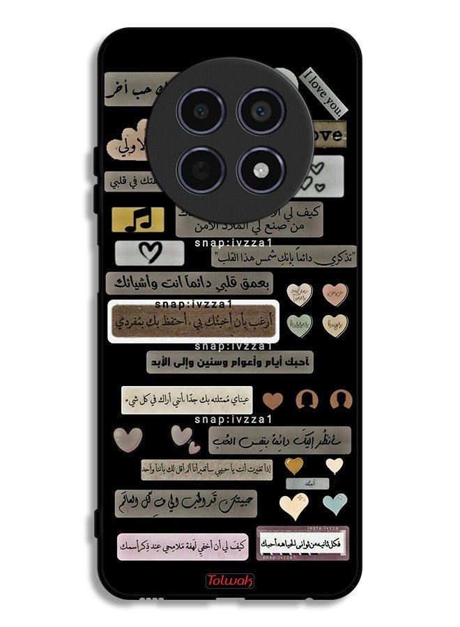 Tolwak Realme 12x 5G Protective Case Cover Arabic Quotes  - Image 1