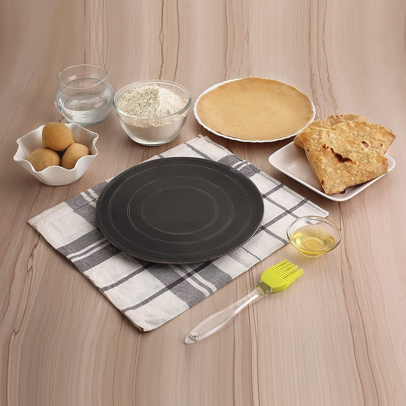 PGen Size 11 Inches Medium Traditional Iron Desi TawaPan for Dosa Roti Chapati Bhakri for Home and Professional Use Roti Tawa Without Handle - Image 2