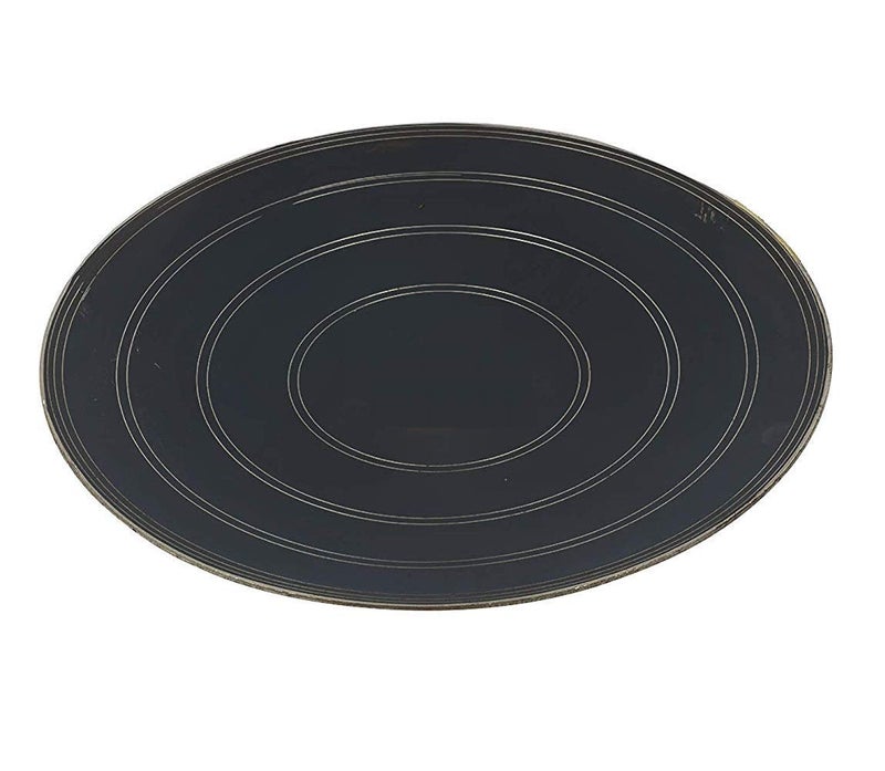 PGen Size 11 Inches Medium Traditional Iron Desi TawaPan for Dosa Roti Chapati Bhakri for Home and Professional Use Roti Tawa Without Handle - Image 1
