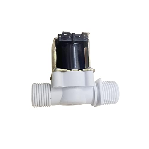 GREDIA 1/2" DC 12V Solenoid Valve N/C Normally Closed Water Inlet Flow Switch - Image 1