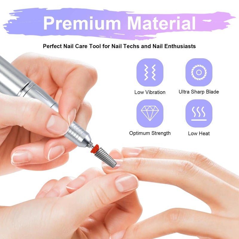 Tungsten steel armor remover oil glue polishing head  black - Image 2