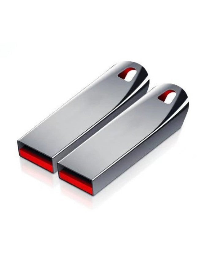 Expansion Disk Upgrade U Disk Static Library 16G 32G 64G Metal U Disk Key Ring U Disk 512g 1TB 2TB-Color:Grey-Capacity:32g Expanded 512g  - Image 2