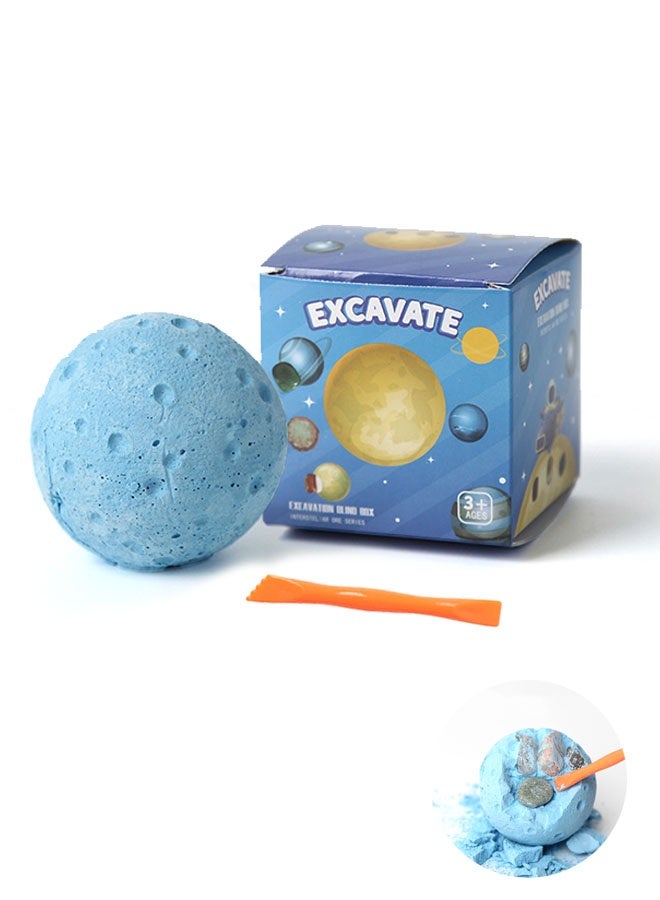 EXCAVATE Small Planet Dig Kit  Explore The Planets of The Small Planet with Gem & Fossil Excavation Kits for Kids Toy Science Dig Kits with Gemstones for Boys and Girls - Image 1