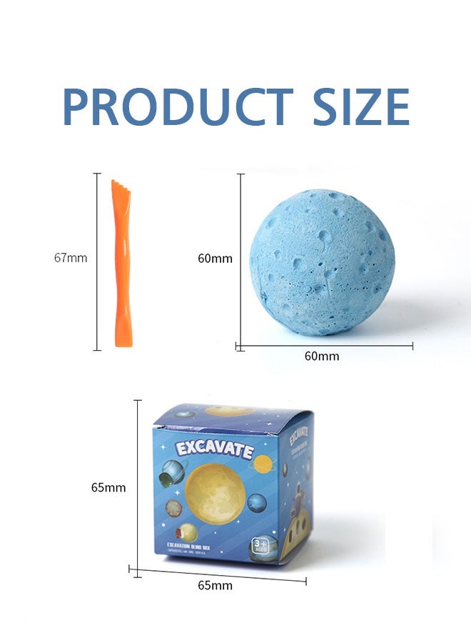 EXCAVATE Small Planet Dig Kit  Explore The Planets of The Small Planet with Gem & Fossil Excavation Kits for Kids Toy Science Dig Kits with Gemstones for Boys and Girls - Image 3