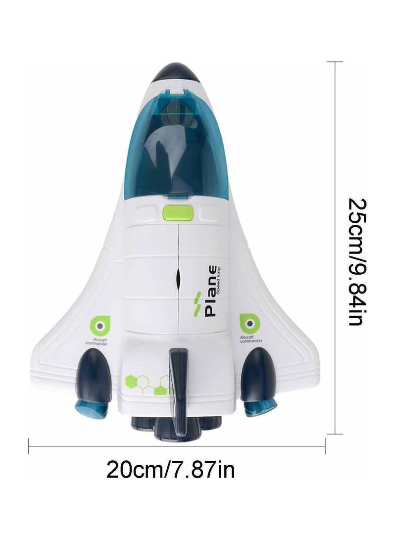 Shuttle Space Rocket Toy Astronaut Spaceship Toy Kids Early Education Toy Birthday Gift For Boys Girls - Image 2