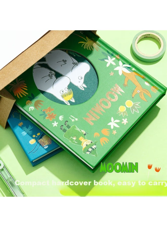 Masmarcu M&g Stationery, Mumin A6 Notebook, Hardcover Edition Stylish Design, Student Notebook With Ruled Pages, 96 Pages, Blue Version, Qj000822 - Image 4
