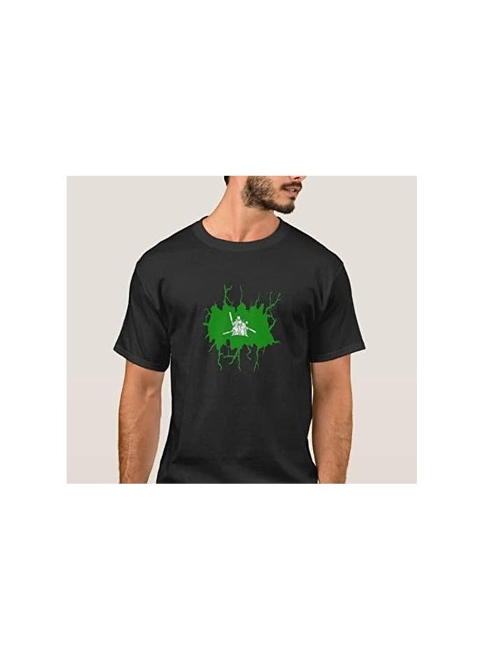 Printshop4me Pakistan Jersey Cricket Fans Memorabilia Souvenir T-Shirts For Men Or Women With Green Graphic Design - Image 3