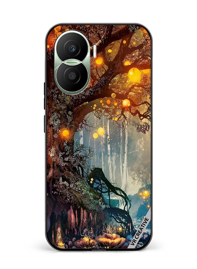 VR CREATIVE Protective Case Cover For Honor Play7T Pro Nature Design Multicolour - Image 1