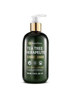 Roycederm Roycederm Tea Tree Therapeutic Conditioner: Hydrating Conditioner for Itchy, Flaky Scalp - Soothing Botanical Formula with Tea Tree, Aloe, Camellia Seed Oil, Paraben & Sulfate Free  - Image 1