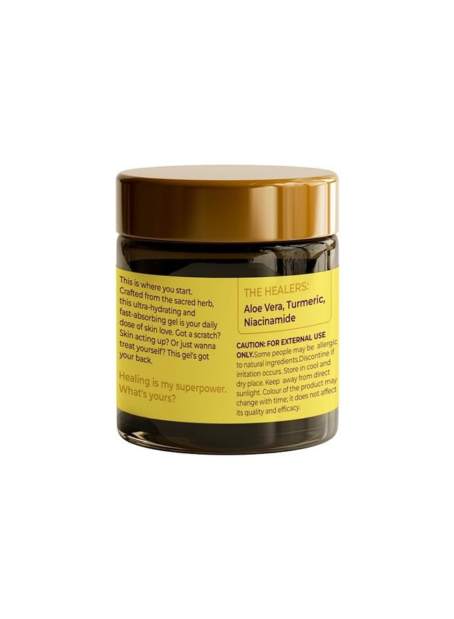 JiViSa Haridra Quench Healing Aloe Gel for Skin Repair and Moisture(10 gm) - Image 3