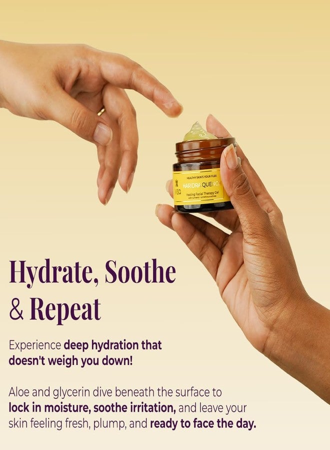 JiViSa Haridra Quench Healing Aloe Gel for Skin Repair and Moisture(10 gm) - Image 4
