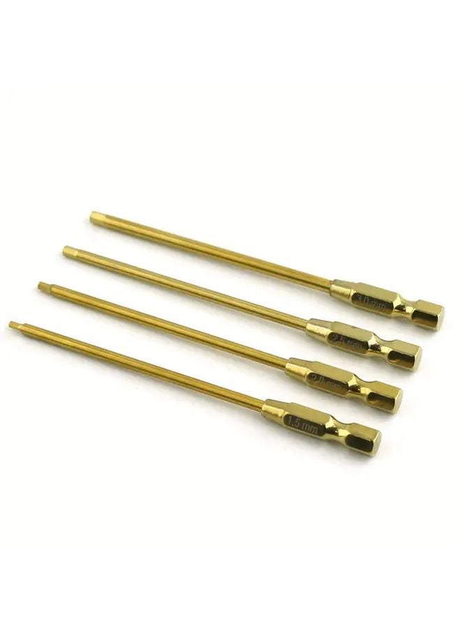 1 مجموعة أداة مفك براغي سداسي مطلي بالتيتانيوم لإصلاح سيارة RC قارب نموذجي - Image 3