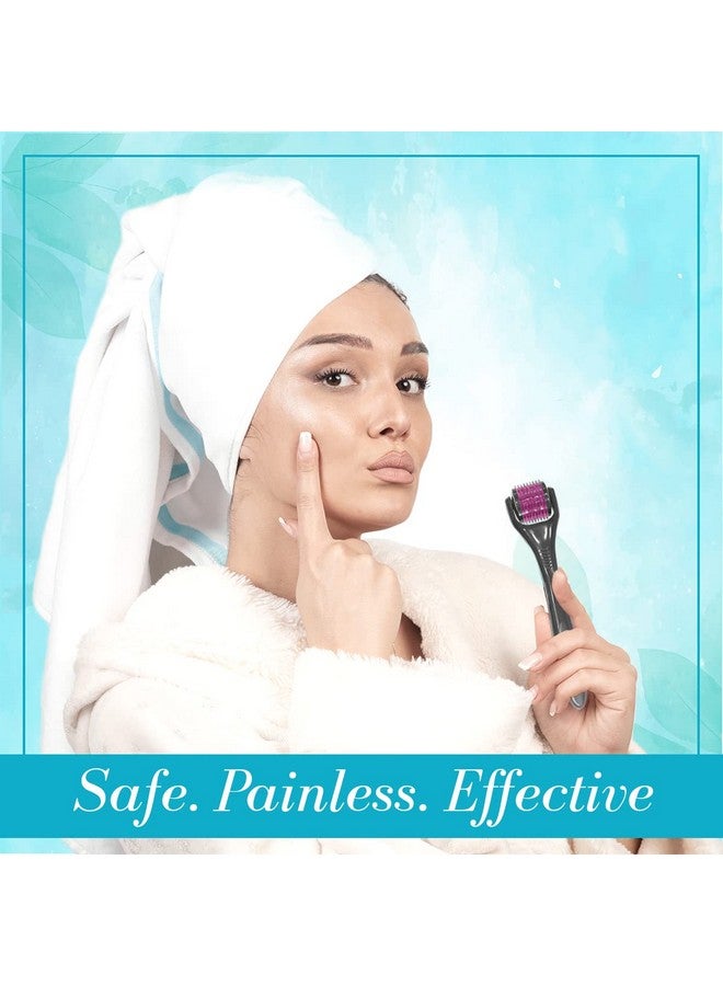 Epyz New Model Derma Roller Cosmetic Micro Needling Instrument With 540 Needles For Acne, Skin, Hair Loss, With Free Storage Case [ Pack Of 1 ] (Pink, 0.5Mm) - Image 5