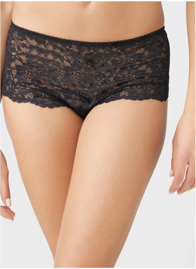 Isla & Evie Lace Detail Thong