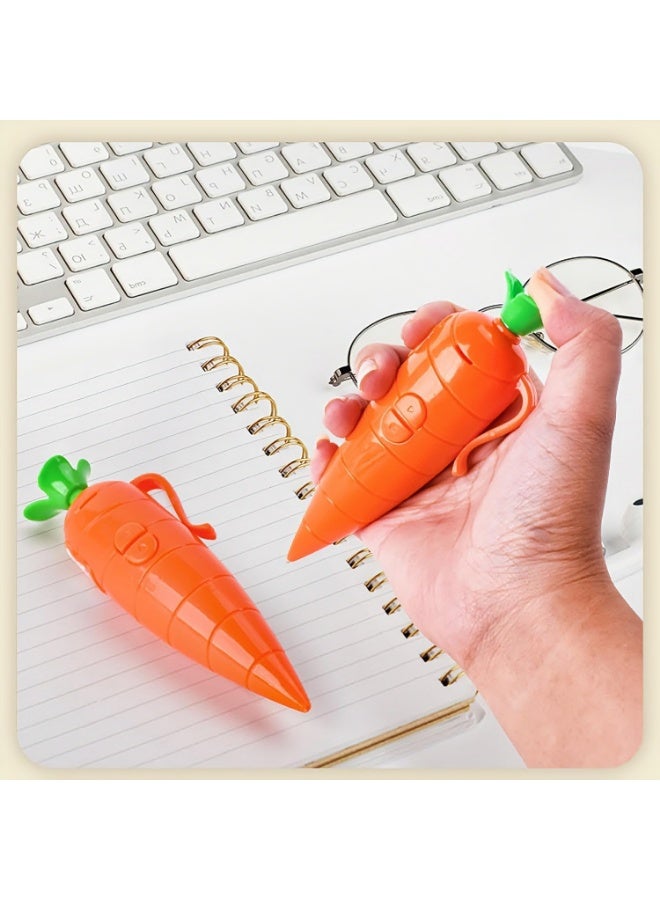 Carrot Pen Recorder, Role-Playing Props, Ballpoint Pen Writing Tool with 20s Playback Feature for Women Girls Boys, Fun u0026 Creative Gift (Carrot Orange) - Image 4