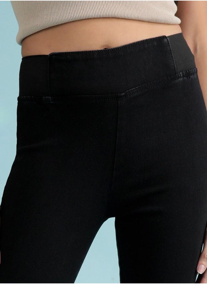 Freehand Women Super Skinny Solid High-Rise Denim Jeggings  - Image 5