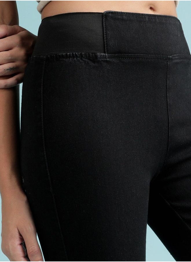 Freehand - Women Super Skinny Solid High-Rise Denim Jeggings - Image 1