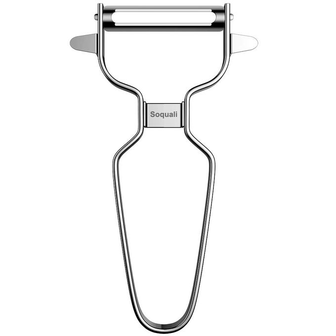 VEGETABLE PEELER STAINLESS STEEL FOR KITCHEN Y PEELER SAFE TO USE VEGGIE POTATO FRUIT CARROT CUCUMBER PEELER EASY TO PEEL AND CLEAN