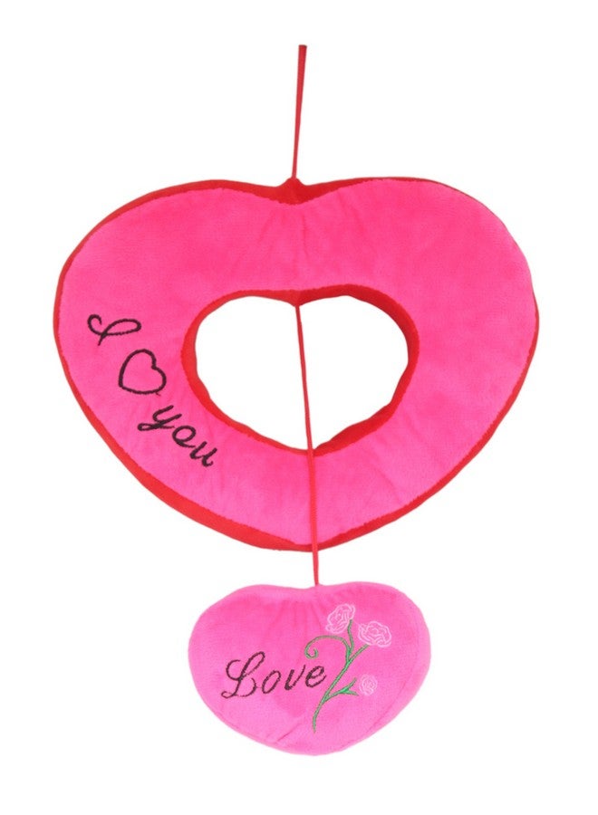Tickles Soft Stuffed Plush Animal Toy Valentine Soft I Love You Hanging Heart Best Gift (Made in India) - Image 3