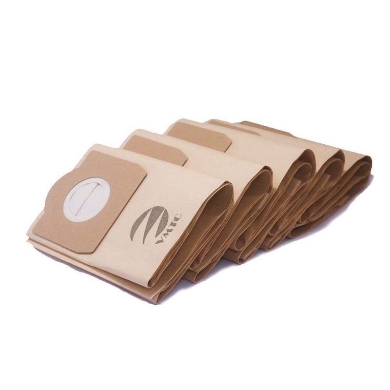 VMTC Paper Dust Bags Set of 5 for Karchre Vacuum Cleaner WD3 WD3 P MV3 WD 3200 - Image 2