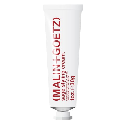Malin  Goetz Sage Styling Cream 1 ozAnti Frizz Hair Product For All Hair Types  Textures Lightweight Frizz Control  Shine Hair Styling Cream Vegan  Cruelty Free