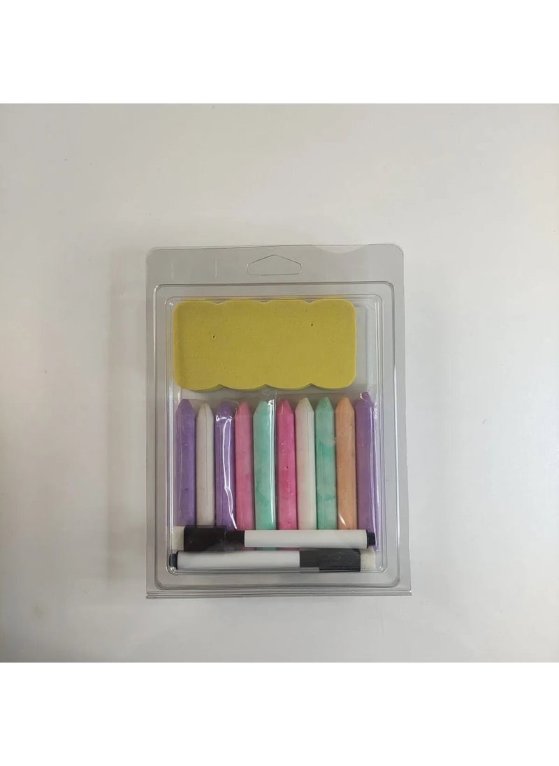 Yıldırım's Home Chalk - Eraser - Blackboard Pen Set  - Image 1