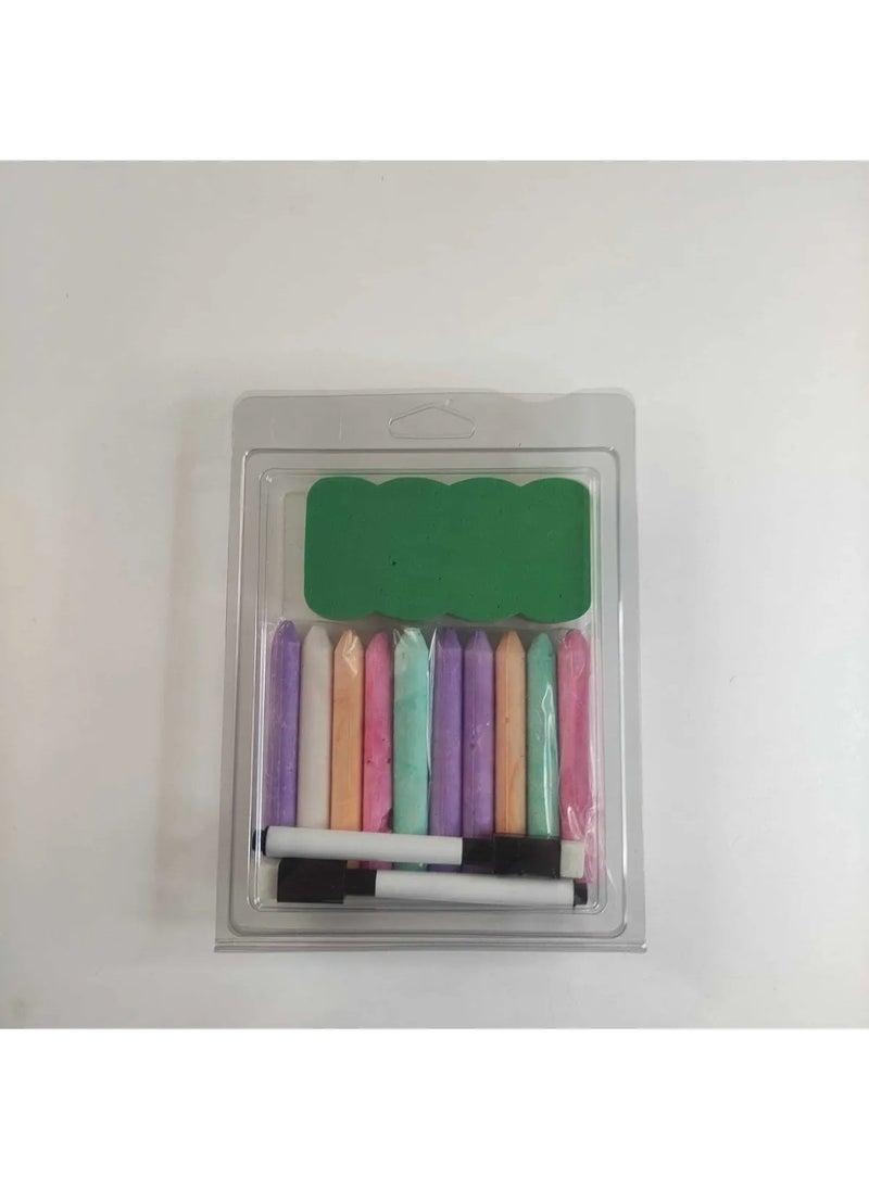 Yıldırım's Home Chalk - Eraser - Blackboard Pen Set  - Image 2